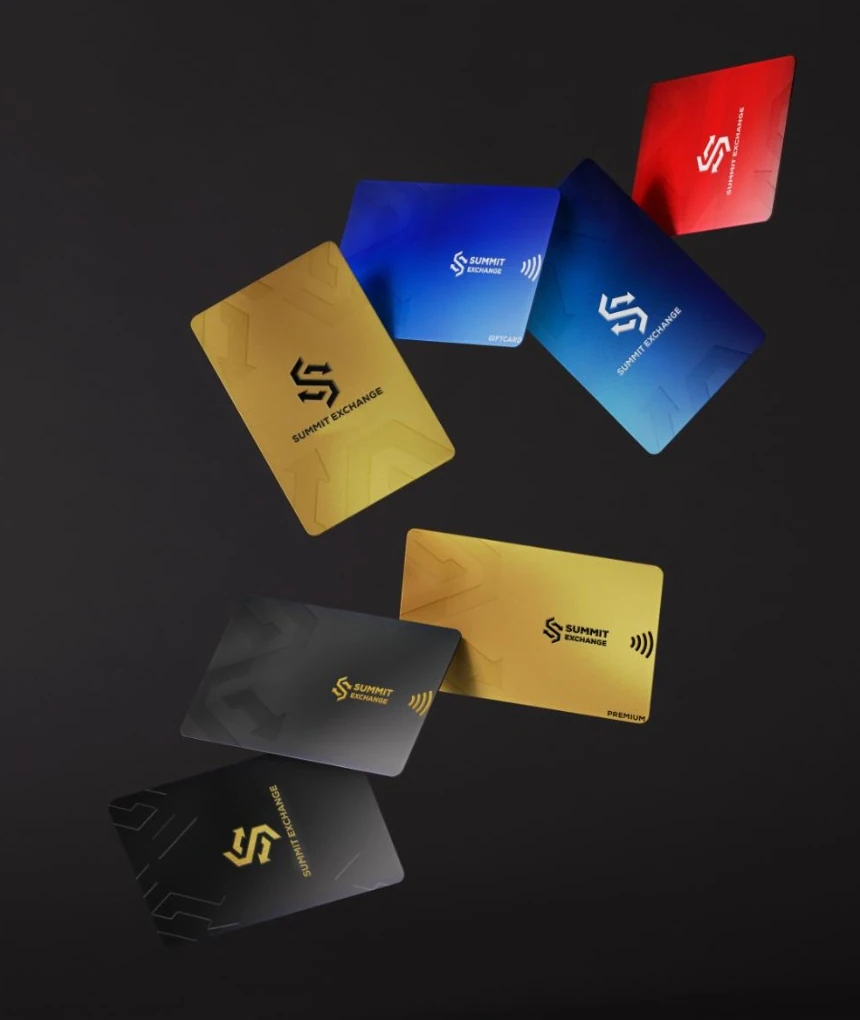 Summit Hardware Wallet — NFC Security Card